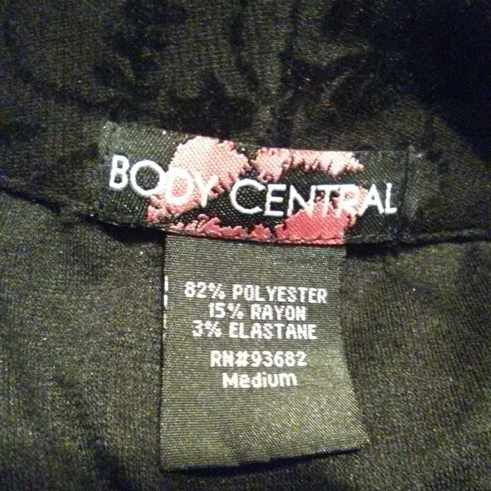 Body Central Black Damask Skirt Set